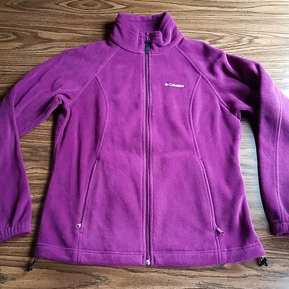 NWOT- Columbia Full Zip Fleece Jacket L - Picture 2 of 8